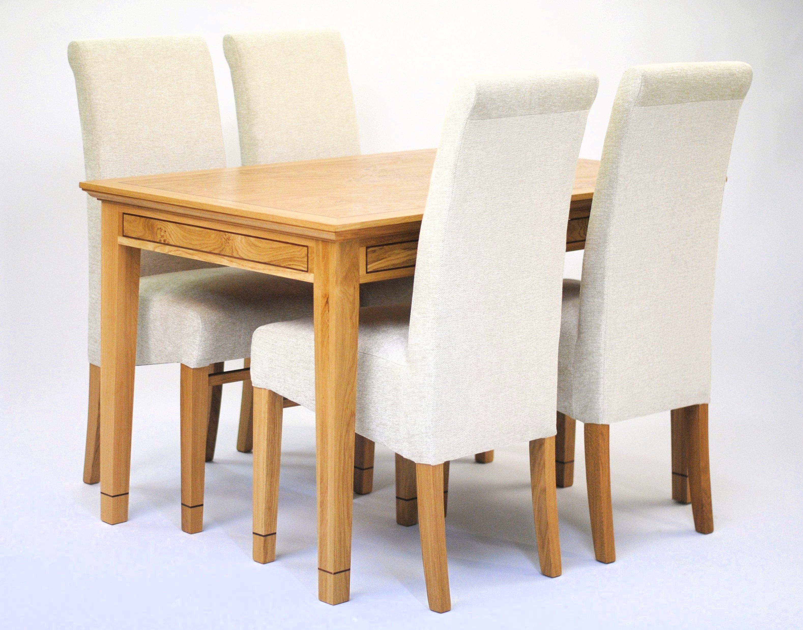 Oak Dining Table 4 Chairs Tanner Furniture Designs